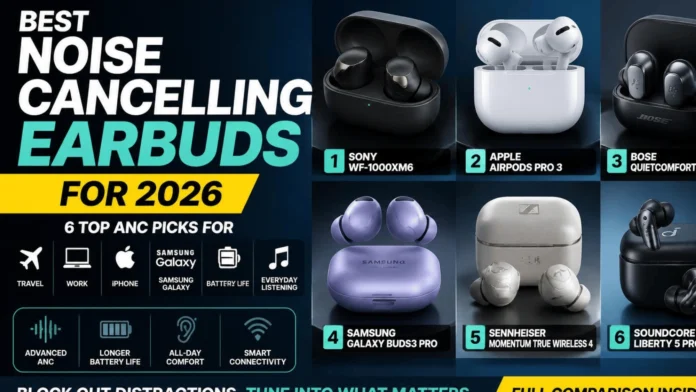Noise Cancelling Earbuds