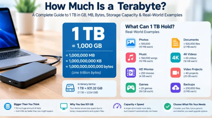 How Much Is a Terabyte?