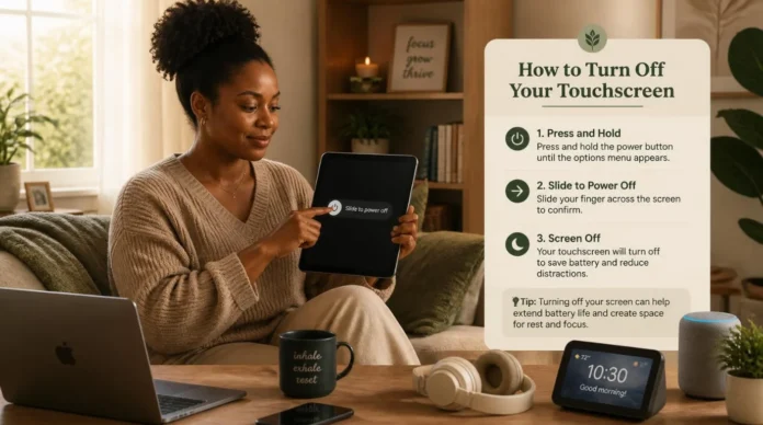 How to Turn Off Touch Screen
